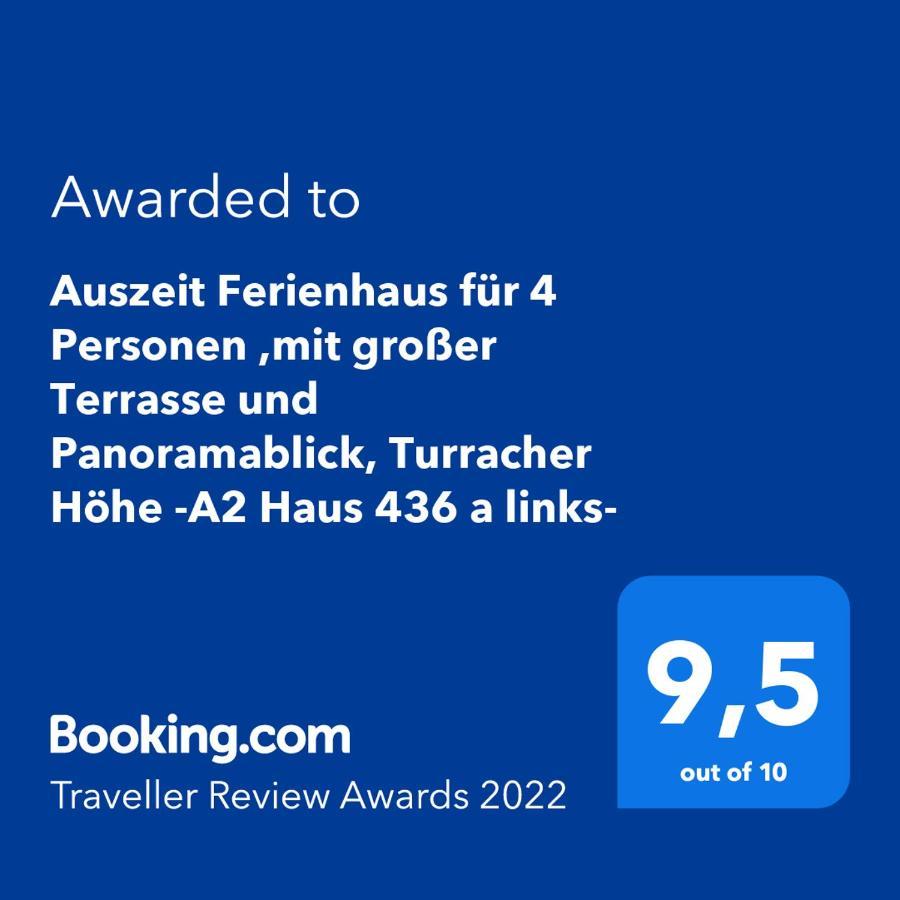 Auszeit Ferienhaus Fur 6 Personen ,Mit Grosser Terrasse Und Panoramablick, Turracher Hohe -A1 Haus 436 A Links- Екстер'єр фото